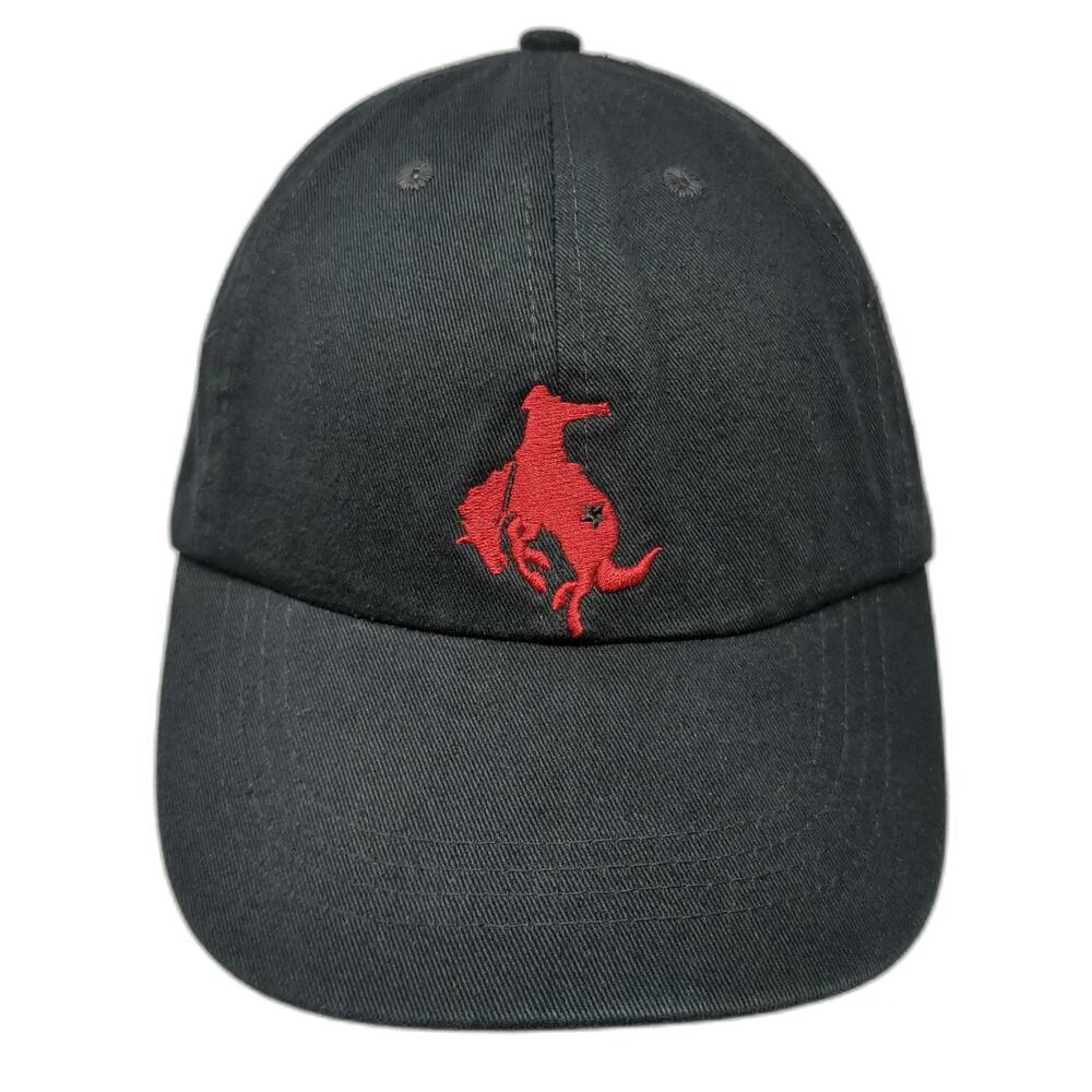 Black Star Baseball Cap Black One Size Bucking Horse Beer Lager Buckin' Good Hat